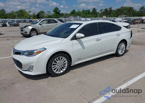 2015 Toyota Avalon Hybrid Limited из США, поврежденный, VIN 4T1BD1EBXFU036434